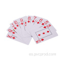 Tarjetas de póker de casino de plástico personalizadas